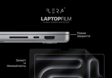 Захисна плівка для ноутбука iLera Screen Protector для MacBook Air 15 Transparent (iLMBAAir15)