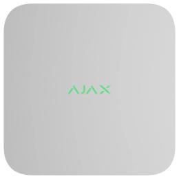 Реєстратор відеонагляду Ajax NVR DC (8ch) White (99-10025185)