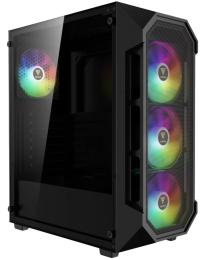 Корпус для ПК Gamdias AURA GC1 ELITE ARGB Black (4711514500592)