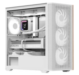 Корпус для ПК Aerocool D301A-G-WT-v2 White (ACCS-DS03043.21)