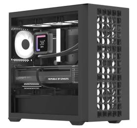 Корпус для ПК Aerocool D302A-G-BK-v1 Black (ACCS-DS04043.11)