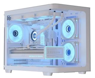 Корпус для ПК Aerocool P300C-G-WT-v1 White (ACCS-PN02033.21)