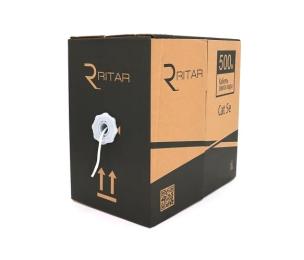 Вита пара Ritar КВП UTP (2 * 2 * 0.5) 2p 24 AWG White 500м