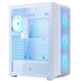 Корпус для ПК 1STPLAYER H6-WH-4F7-W White