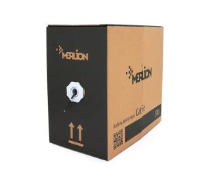 Вита пара Merlion КНП UTP (2 * 2 * 0.5) 2p 24 AWG (CCA) Black 500м