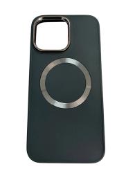 Чохол-накладка Infinity Colorful Camera MagSafe для iPhone 15 Pro Max Dark Gray