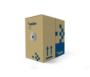 Вита пара Merlion КПВ-ВП (100) 4P 24AWG (UTP-cat.5E) White 305м