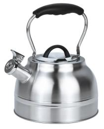 Чайник GUSTO GT-1424-25 Stainless Steel Віконт зі свистком 2.5л
