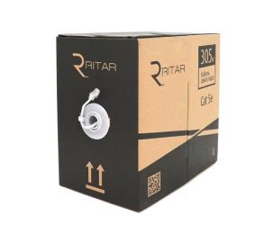 Вита пара Ritar КПВ UTP 4 * 2 * 0.5 ССА cat 5E Gray 305 м