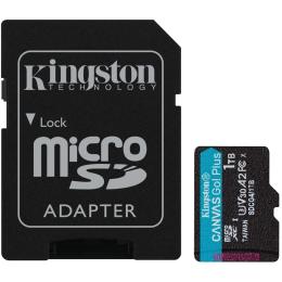 Карта памяті Kingston 1TB microSDXC сlass 10 UHS-I U3 V30 A2 Canvas Go Plus G4 (SDCG4/1TB)