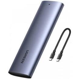 Зовнішня кишеня для диска Ugreen M-KEY CM400 Gray (10902)