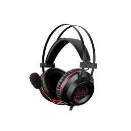 Накладні навушники REAL-EL GDX-7450 Black провідні з мікрофоном