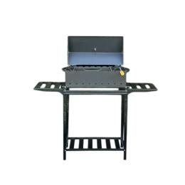 Мангал Україна 00000044751 з термометром та розбірною дровницею на 9 шампурів 4мм