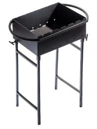 Мангал Україна 00000044470 зі знімними ніжками на 6 шампурів 3мм