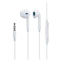 Дротові навушники XO S8 White вкладиші з мікрофоном