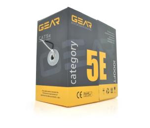 Вита пара Gear UTP 4x2x0, 51 Cat5E, CCA Premium (GEC-UTPCCA25051305)