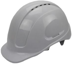 Каска GTM DT-D020 будівельна біла посилена