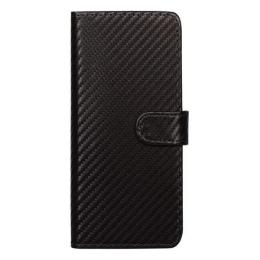 Чохол-книжка TOTO Book Carbon Fiber Universal 4.7-5.3 Dark Gray