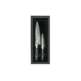 Набір кухонних ножів Yaxell Zen (35500-902) Black