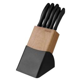 Набір кухонних ножів TRAMONTINA Affilata (23699/057) Black