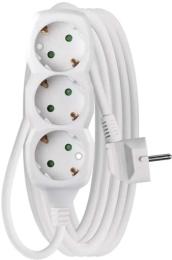 Мережевий фільтр Emos P0325R White