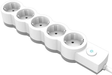 Мережевий фільтр Electrum C-ES-1539 White