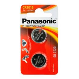 Батарейка Panasonic CR2016 Black 2 шт, таблетка