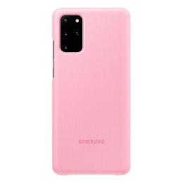 Чохол-книжка для Samsung Galaxy G985 S20 Plus силікон Clear View Cover (EF-ZG985CPEGRU) Pink
