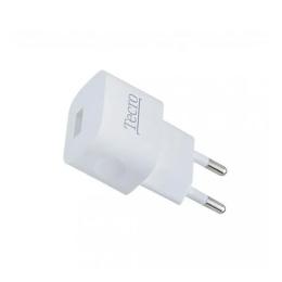 Адаптер живлення для телефона Tecro TR-CHG01-WT White (1xUSB 1А )