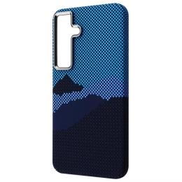 Чохол-накладка WAVE Gleam Case with Magnetic Ring для Samsung Galaxy S24 Blue Mountain