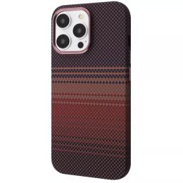 Чохол-накладка WAVE Gleam Case with Magnetic Ring для iPhone 15 Pro Gold Stripes