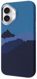 Чохол-накладка WAVE Gleam Case with Magnetic Ring для iPhone 16 Blue Mountain