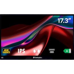 Монітор Verbatim PMT-17-4К Black (32239)
