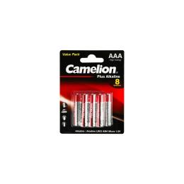 Батарейка Camelion AAA LR03 Plus Alkaline * (5 + 3) (LR03-BP5+3)