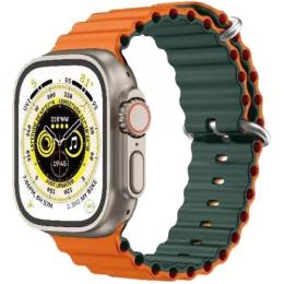 Ремінець для смарт-годинника Gear4 для Apple Watch 38/40/41мм Orange Green