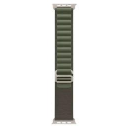 Ремінець для смарт-годинника Infinity Alpine Loop для Apple Watch 42/44/45/49 мм Black Green №2