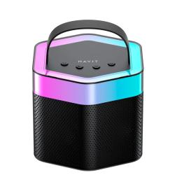 Акустика портативна Havit HV-SK895BT 6W RGB Black