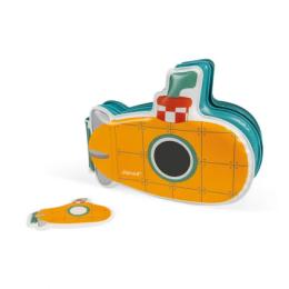 Розвиваюча іграшка для малюків Janod Книга для купання Субмарина