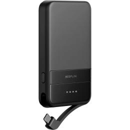 Зовнішній портативний акумулятор EcoFlow RAPID Magnetic 5000mAh 30W Black (EF-RAPID5000-B-EU) UA