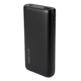 Зовнішній портативний акумулятор Gear DL203C 20000mAh Black PD70W