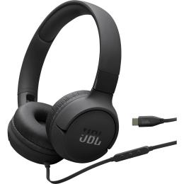Накладні навушники JBL Tune 520C USB-C Black (JBLT520CBLK)