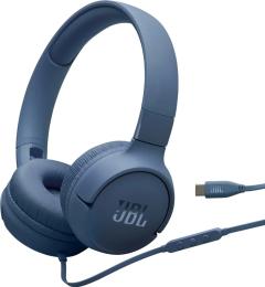 Накладні навушники JBL Tune 520C USB-C Blue (JBLT520CBLU)
