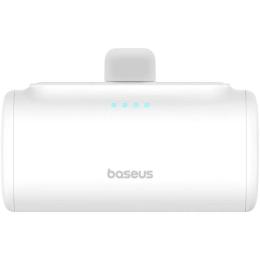 Зовнішній портативний акумулятор Baseus Compact 4900mAh Lightning White 20W (PPWC05I) (P10068304212-00)