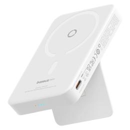 Зовнішній портативний акумулятор Baseus MagPro 5000mAh White 20W (PPCXZ05) (P10064100222-00)