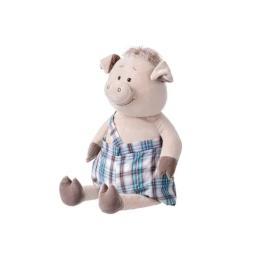Мяка іграшка Same Toy THT705 Свинка в комбінезоні (60 см)