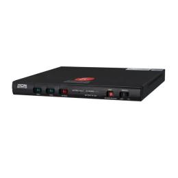 Джерело безперебійного живлення PowerCom KIN-1000AP Black RM (1U) IEC