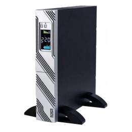 Джерело безперебійного живлення PowerCom Smart RT SRТ-1500A Black IEC USB LCD