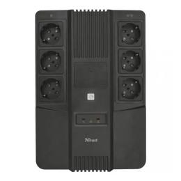 Джерело безперебійного живлення TRUST Maxxon 23326 Black 800VA UPS
