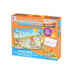 Пазл Same Toy Парк розваг розмальовка