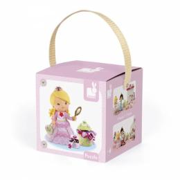 Пазл Janod Роза грає в принцесу набір з 2 пазлів